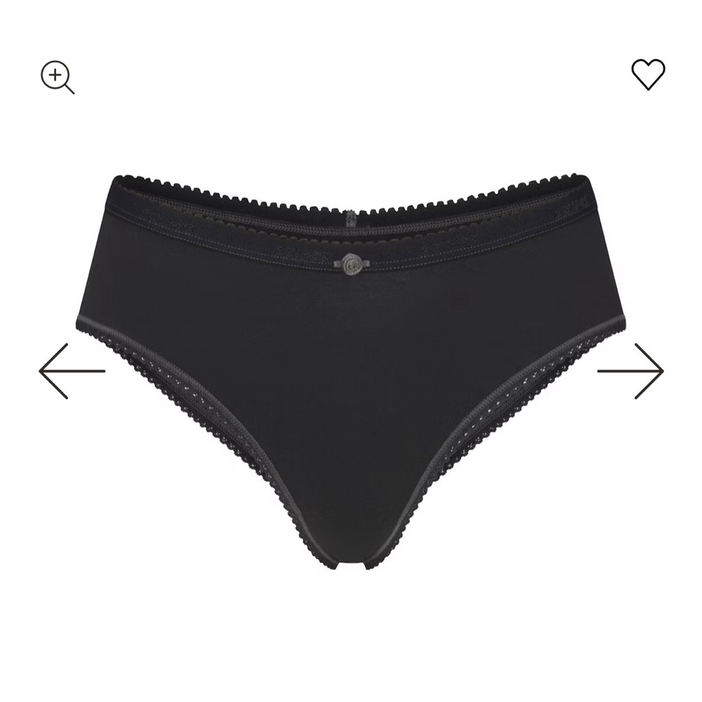 3 unopened pairs of Skims Picot Logo Hipster Underwear NWT